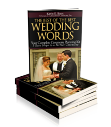 The best of the best wedding words your complete ceremony planning kit