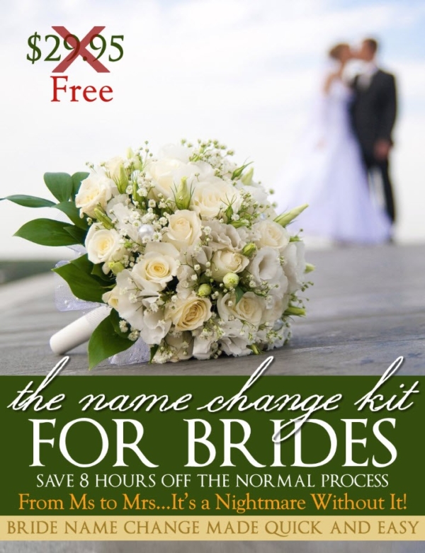 Free Name Change Kit Orlando Wedding Officiant