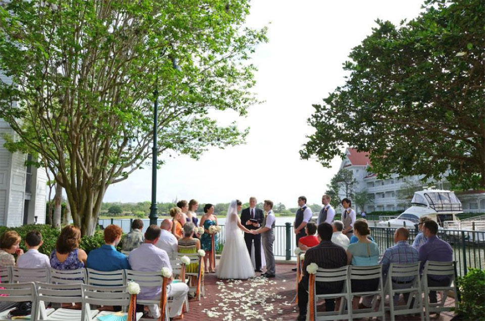 Disney Wedding at Sago Cay